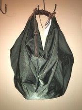 MONSERAT DE LUCCA LADIES MATERIAL DARK GREEN PURSE /HANDBAG NEW