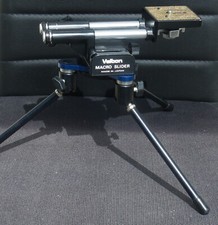 Velbon Macro Slider + Novoflex