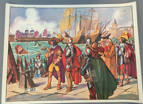 Ancienne affiche historique