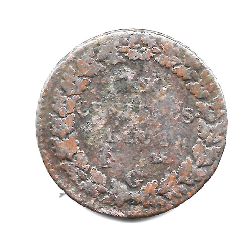 Monnaie cinq centimes dupré - monnaie,