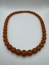 Ancien Collier Vintage En Bakelite