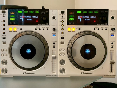 Pair pioneer cdj 850 - x2, cdj-850-w