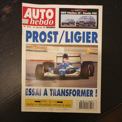 Autohebdo 813 bmw - schnitzer, s3