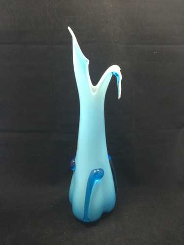 Vase pied verre art - vase, en