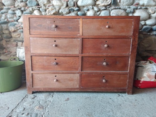 Meuble tiroirs fabrication - à,