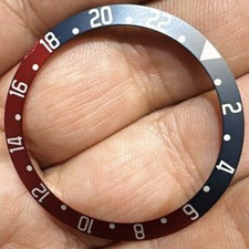 Tudor ( Rolex ) Pepsi Insert For Black Bay Gmt 41mm Model Ref 79830 RB