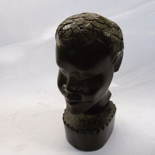 Tete africaine sculptée - tete,