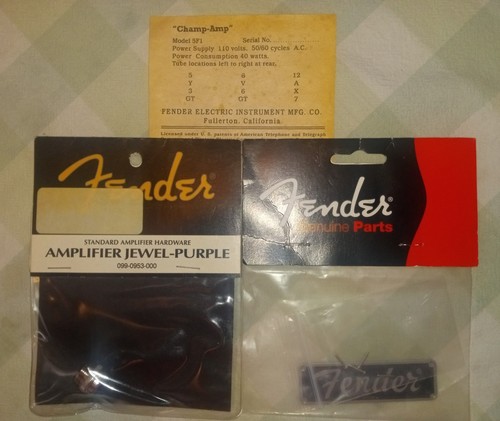 Fender tweed champ 5f1 - fender, nos