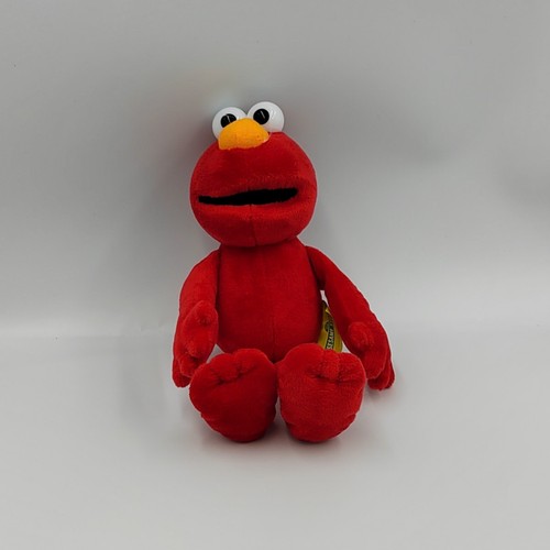 Peluche elmo rouge rue sésame - rouge,
