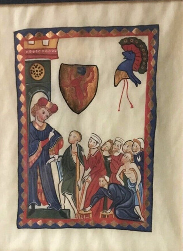 Planche encadrée codex - planche,