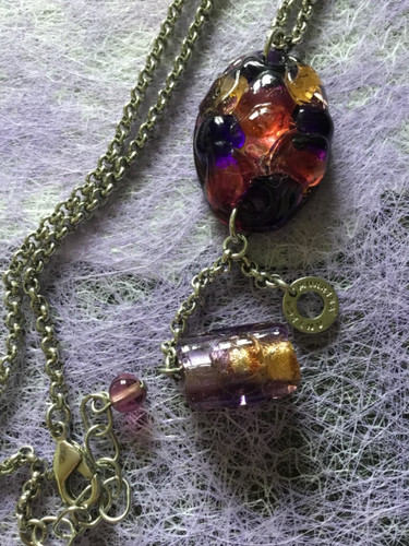Collier pâte verre antica - de,