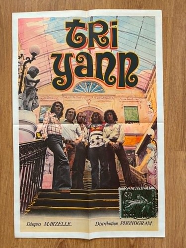 Affiche concert tri - tri, yann