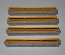 Playmobil Accessoire Lot 4 Barrière Enclos Clôture ZOO 13 cm Brique Pierre Jaune