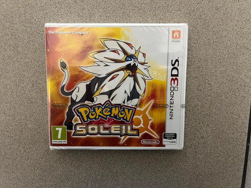 Jeu pokémon soleil nintendo - jeu,