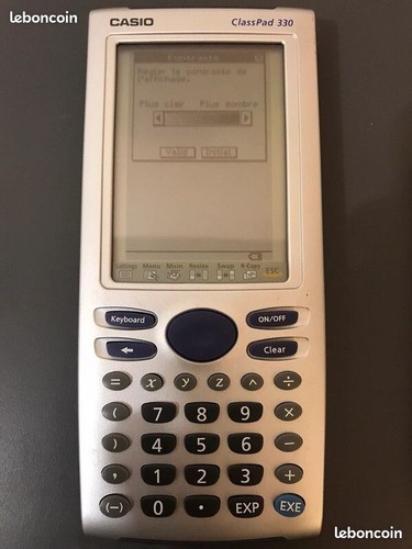 Casio classpad 330 - casio,