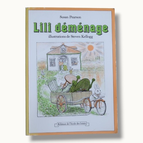 Livre enfant lili déménage - enfant,