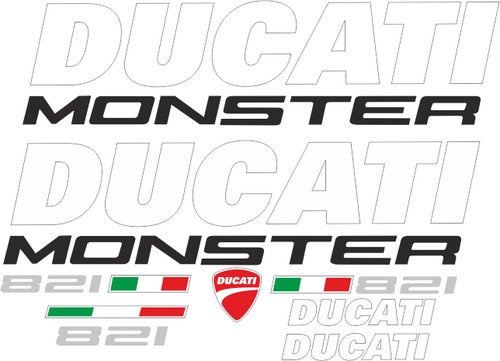 Ducati monster 821 - 821, réplique