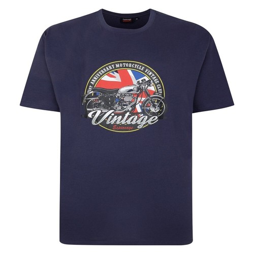 Shirt vintage moto gris - t-shirt,