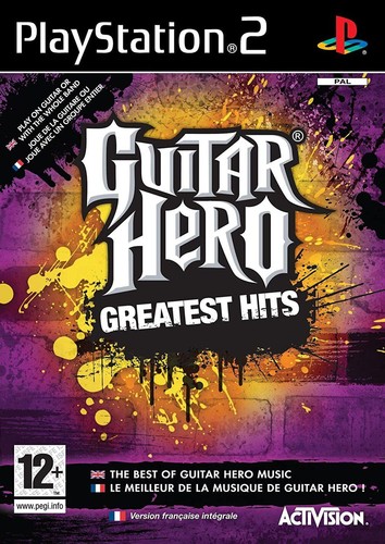 Jeu ps2 guitar hero greatest - jeu, hero: