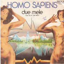 Homo sapiens : deux pommes / un ours en peluche - 45 tours