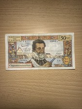 Billet 50 NF Cinquante Nouveaux Francs Henri IV T.9 5-3-1959