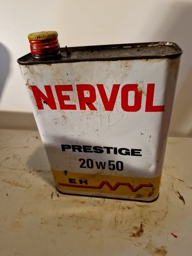 Bidon ancien huile garage - ancien, "