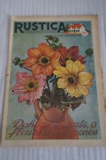RUSTICA 27e année N°48   28 Novembre1954. Dahlias géants à fleurs d' anemones