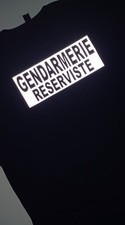 T-Shirt GENDARMERIE RESERVISTE