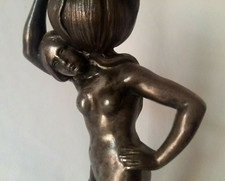 BOUGEOIR ancien ETAIN signé