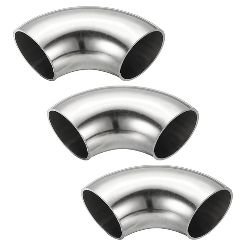 3pcs coude acier tuyau - en,