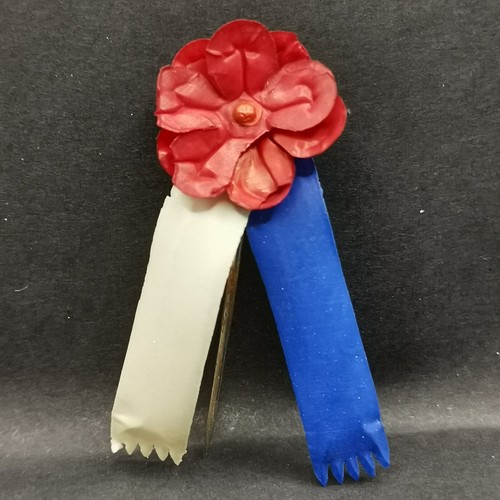 Epingle cocarde bleu blanc - epingle,