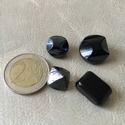 Boutons vintage verre - vintage, en
