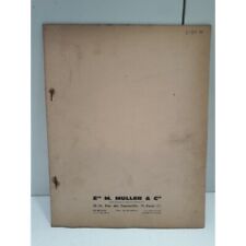 Bem Muller Machine pour Garniture de frein 2709 - Notice Utilisateur - Documenta