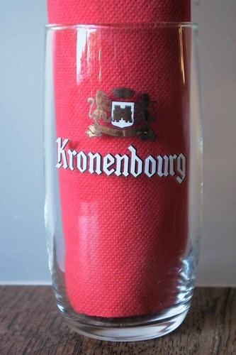 Verre biere kronenbourg - *,