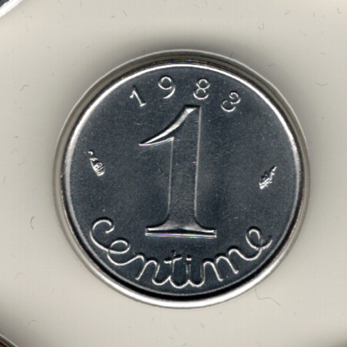 Centime 1983 épi - centime,