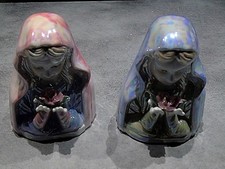 lot de 2 bustes de vierges en