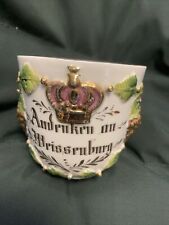 Tasse de réserviste allemand : Andenken An Weissenburg - Wissembourg Alsace
