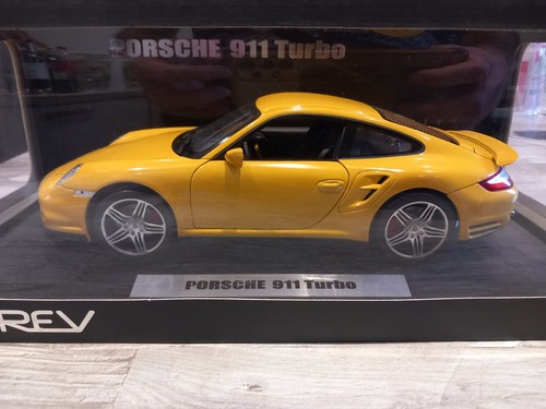 Porsche 911 turbo jaune - jaune, norev