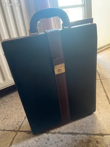 Porte document cuir