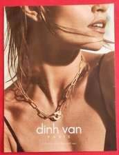 Publicité de Presse:  Bijoux DINH VAN Paris Collection Menottes