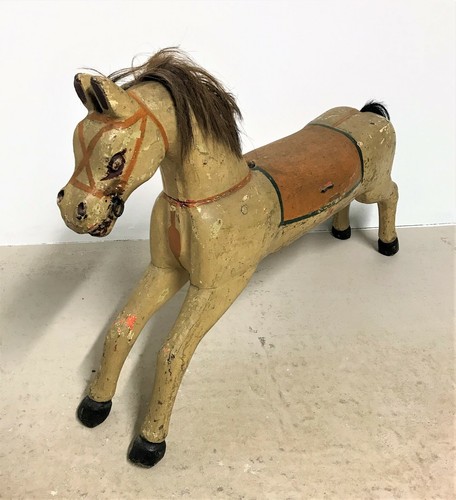 Cheval manège bois - de,