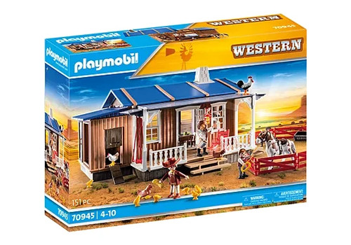 Geobra playmobil western - geobra,