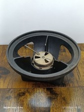 Ancien Feu à Fondue Nomar France Caquelon en Fonte Émaillée Vintage