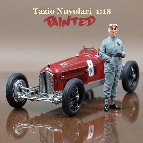 Figurine tazio nuvolari - figurine,