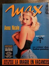 MAGAZINE MAX n°60 - 1994 - ANNA NICOLE - PRINCE - HOBO PUNKS - BARCELONE