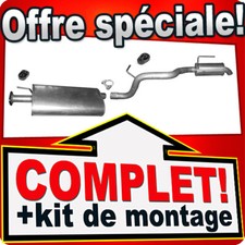 Ligne pot d'échappement pour