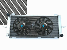 pour Ford Escort Sierra RS500 / RS Cosworth 2.0 GB MT Aluminum Radiator +Fans