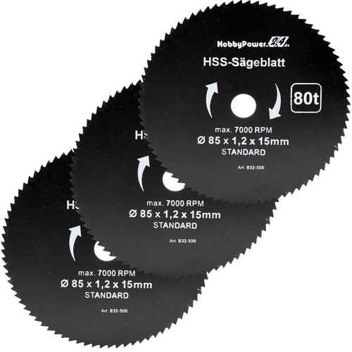 Lame scie 85x15mm - 3x,