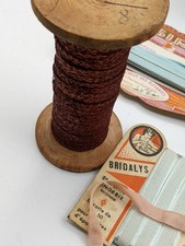 Lot de rubans anciens lingerie