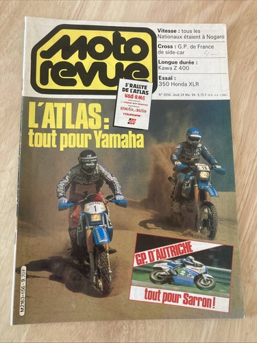 Magazine moto revue 1984 - moto,